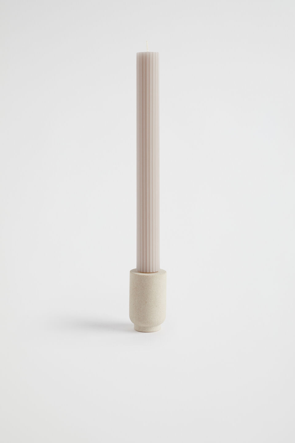Sandstone Candle Holder Single  Sandstone