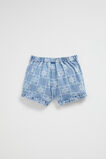Daisy Check Short  Clean Blue Wash  hi-res