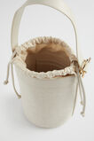 Canvas Bucket Bag  Stone  hi-res