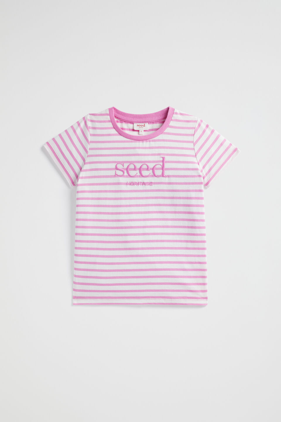 Core Logo Tee  Lily Stripe