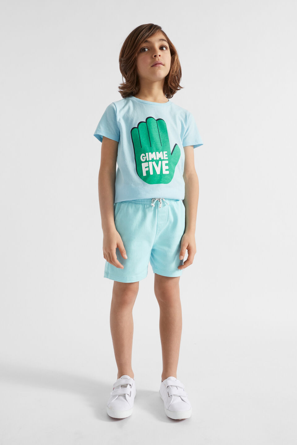 Core Logo Short  Ocean Blue