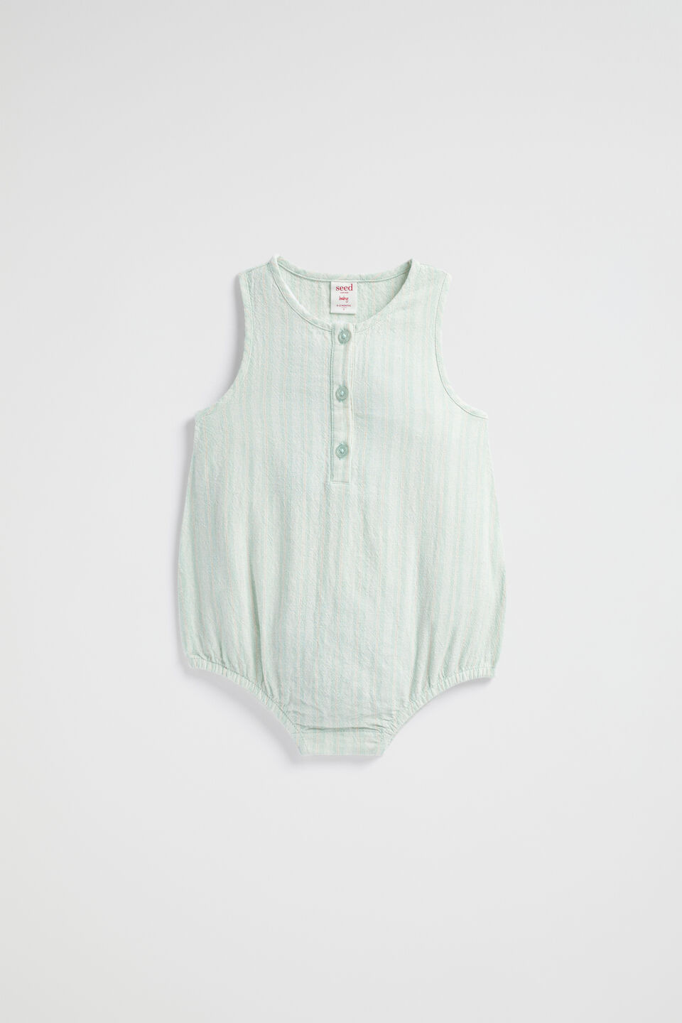 Stripe Romper  Seaspray