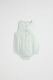 Stripe Romper  Seaspray  hi-res