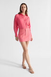 Pintuck Mini Suit Skirt  Wild Berry  hi-res