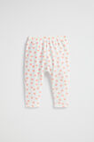 Hearts Legging  Bright Peach  hi-res