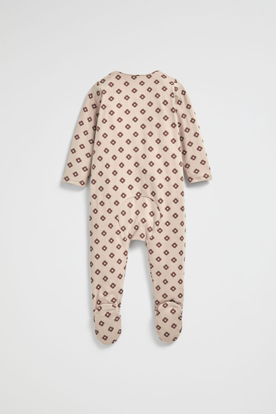 Flower Zipsuit  Sand