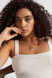 Knot Spinner Necklace  Gold  hi-res