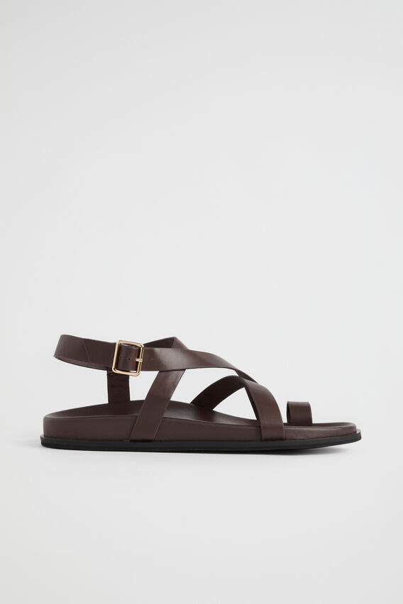 Tori Footbed Sandal  Chocolate  hi-res