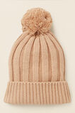 Rib Beanie  Sand  hi-res