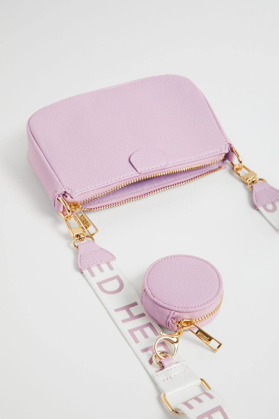 Hybrid Cross Body Bag  Soft Orchid