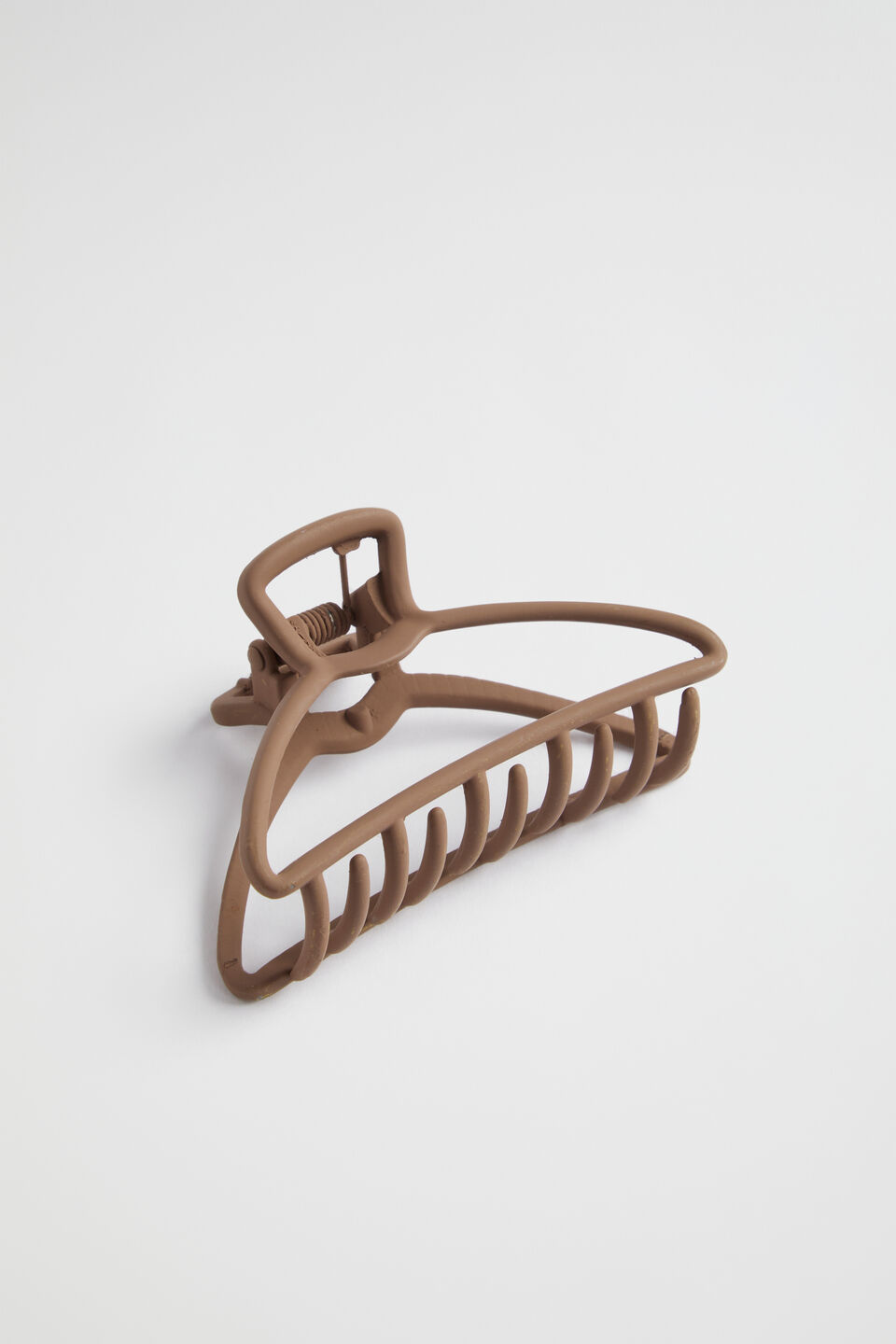 Coloured Metal Hair Claw  Woodland