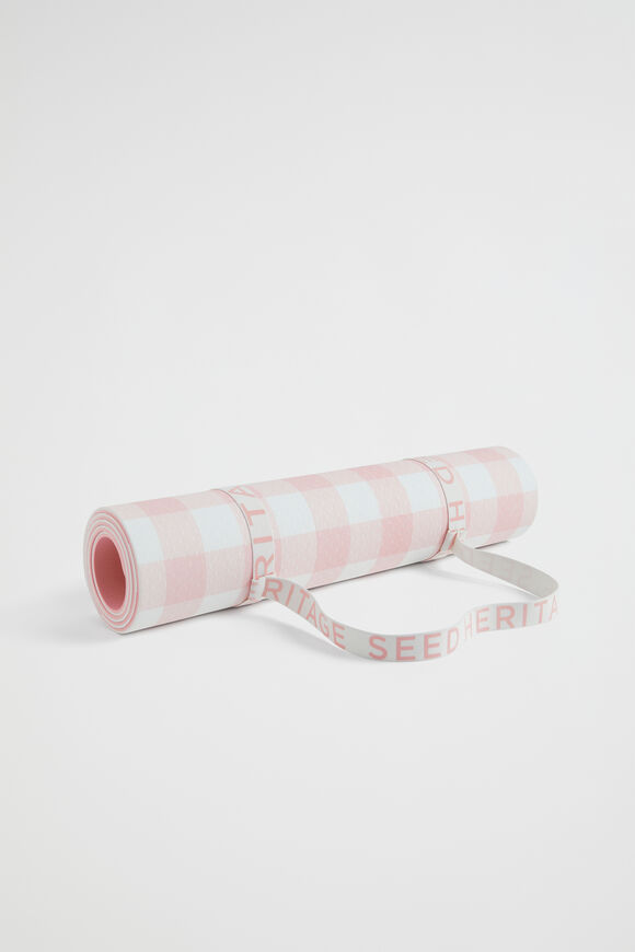 Seed Active Check Yoga Mat  Multi  hi-res
