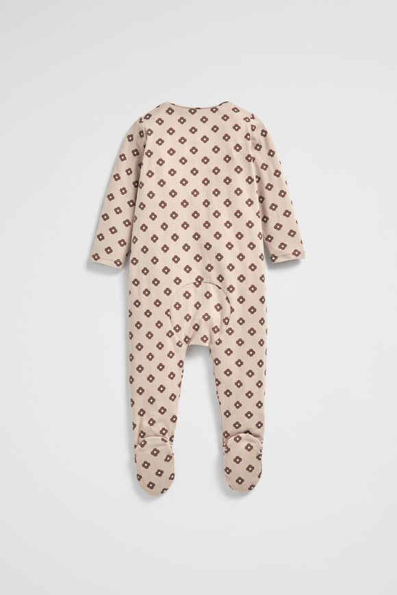 Flower Zipsuit  Sand  hi-res