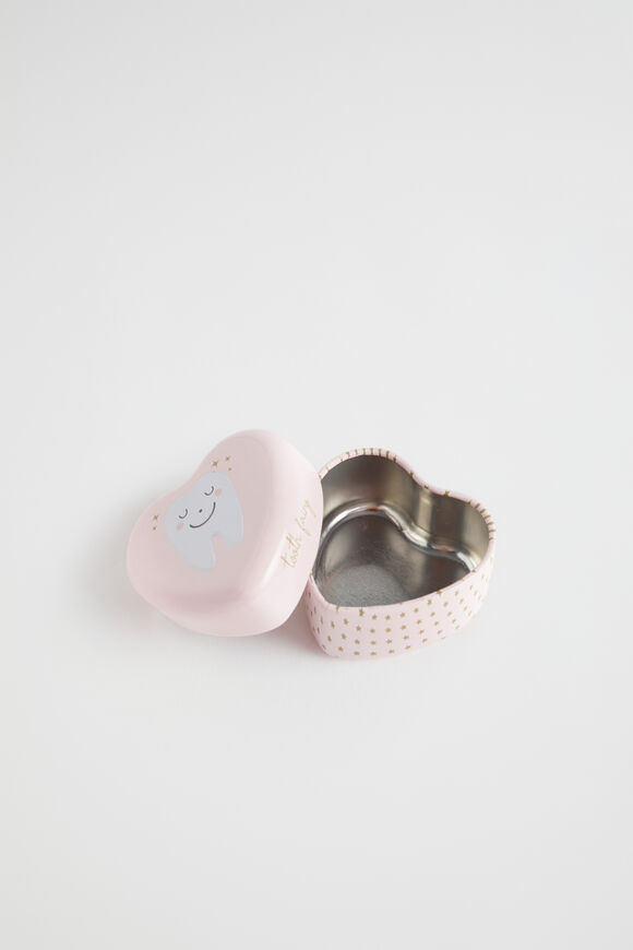 Tooth Box Tin  Dusty Rose  hi-res