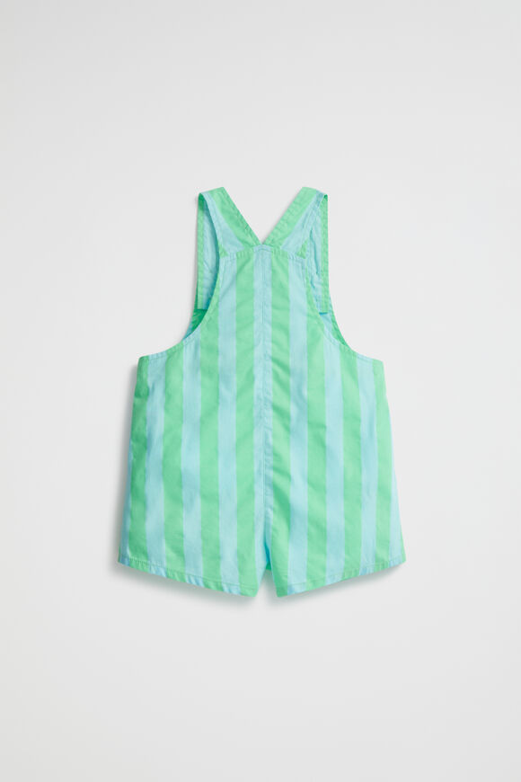 Stripe Overall  Ocean Blue  hi-res