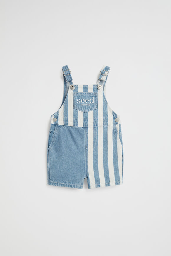 Stripe Denim Overall  Denim Stripe  hi-res