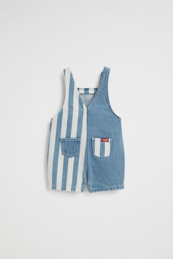 Stripe Denim Overall  Denim Stripe  hi-res