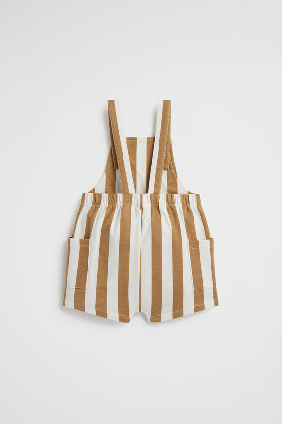 Stripe Pocket Overall  Biscotti  hi-res