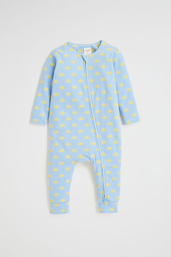 Sun Zipsuit  Pastel Blue  hi-res