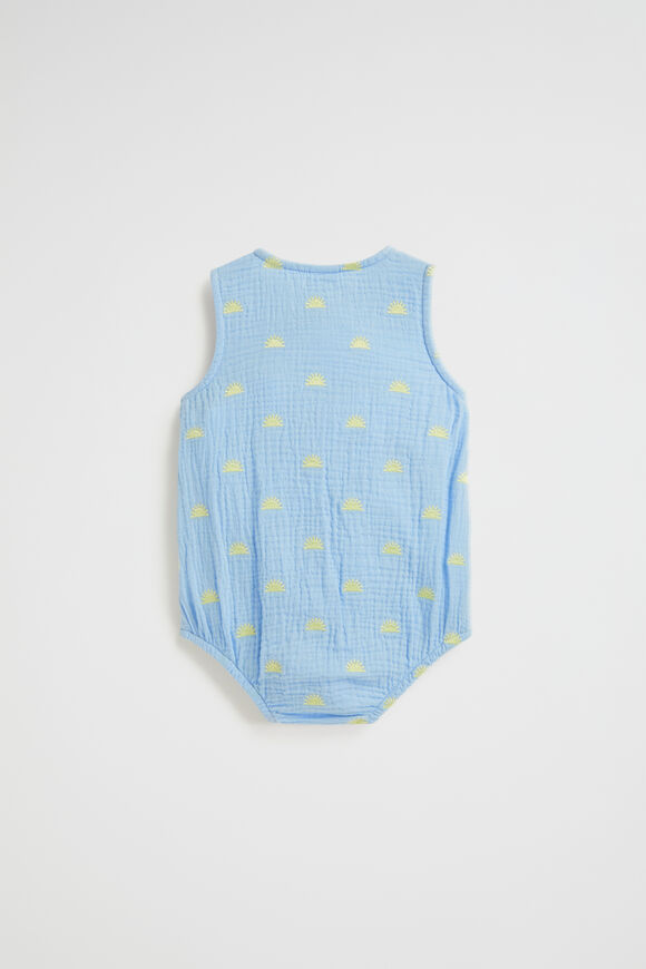 Sun Romper  Pastel Blue  hi-res