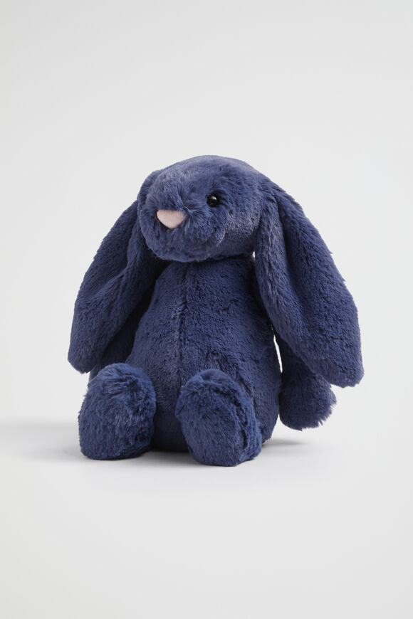 Jellycat Medium Bashful Bunny  Navy  hi-res