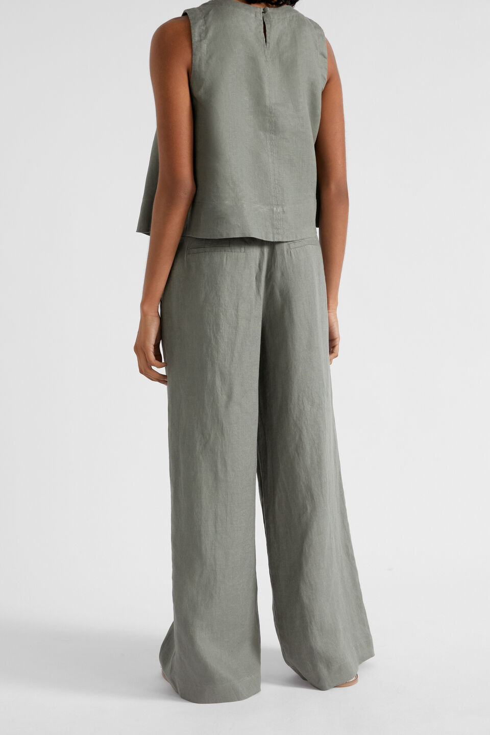 Core Linen Waisted Pant | Seed Heritage NZ