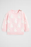 Chenille Bunny Sweat  Dusty Rose  hi-res