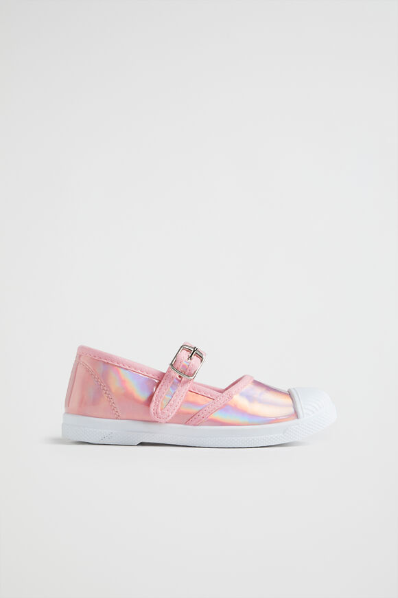 Reflective Mary Jane Sneaker  Pink  hi-res