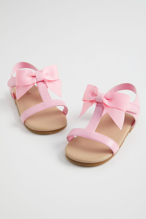 Grosgrain Bow Sandal  Candy Pink  hi-res