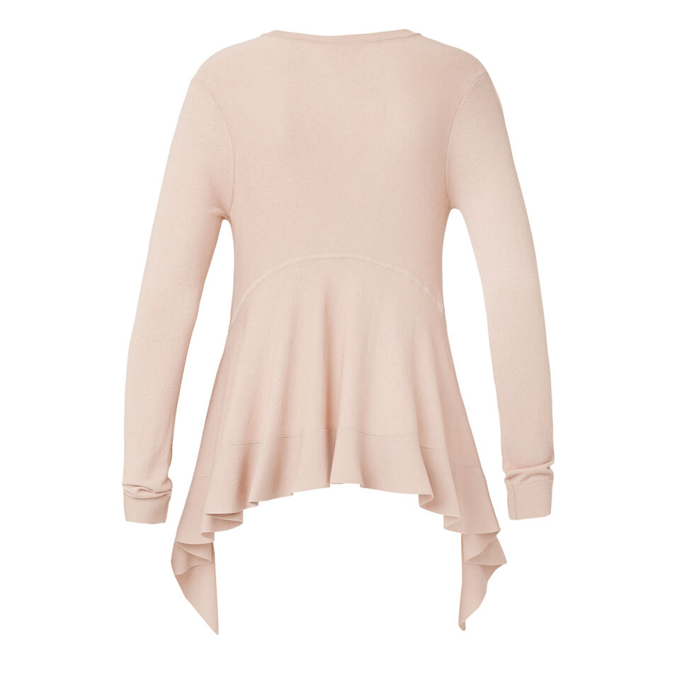 Frill Back Sweater  