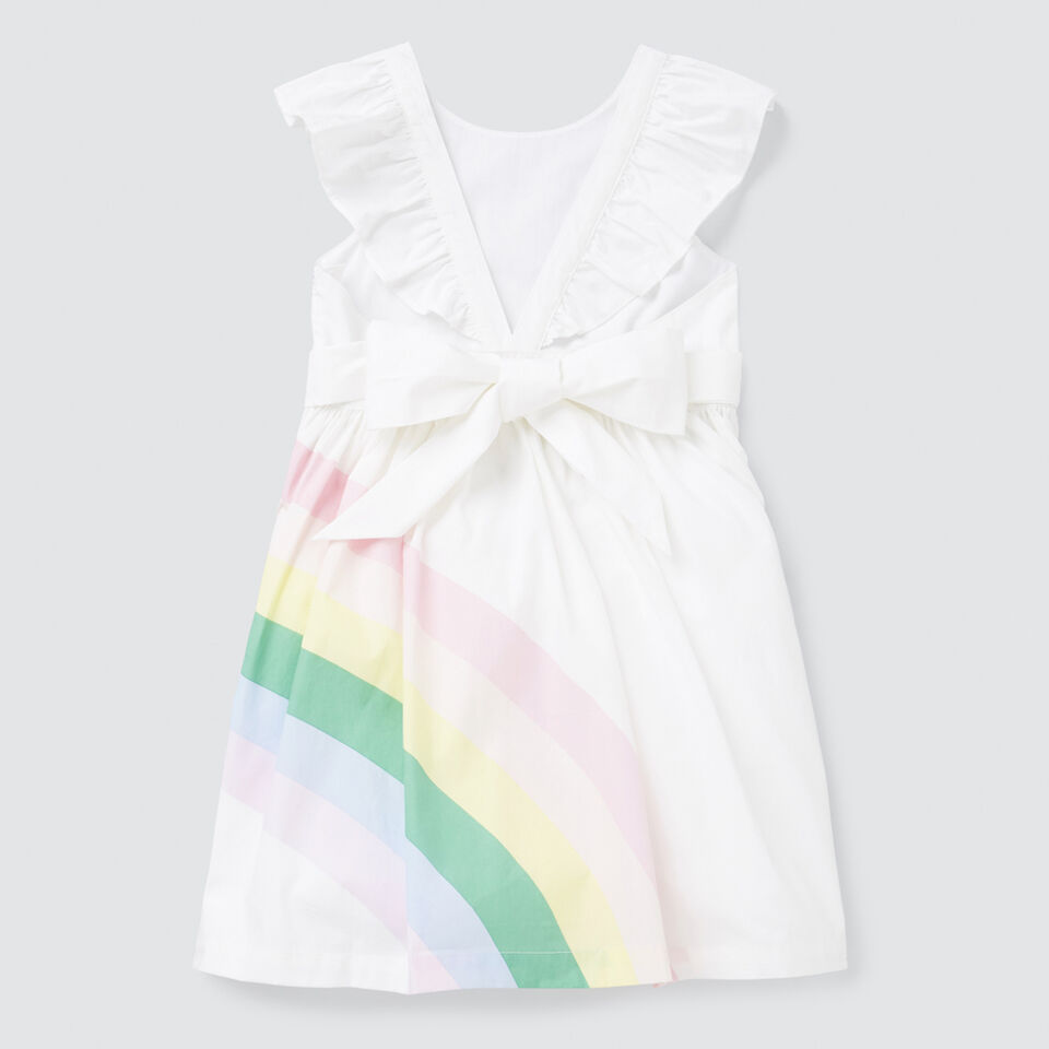 Rainbow Tie-Waist Dress  1