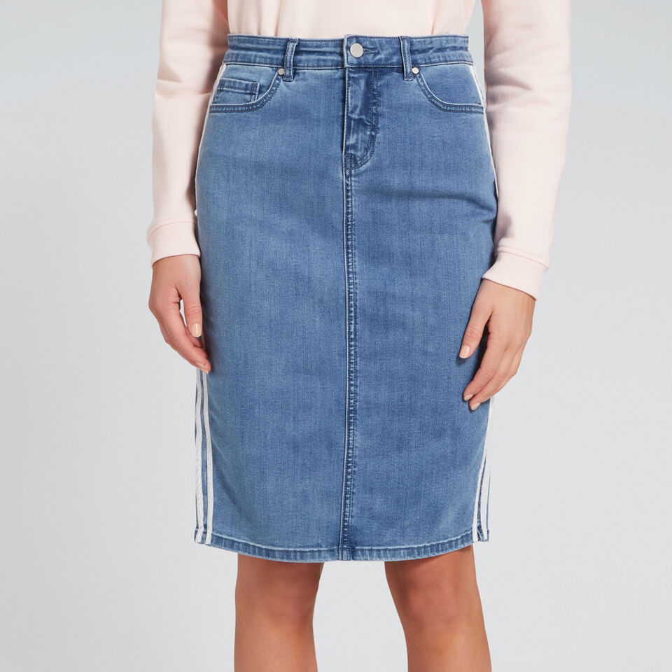 Side Stripe Skirt  