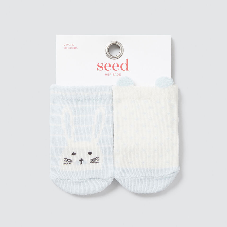 2 Pack Bunny Socks  