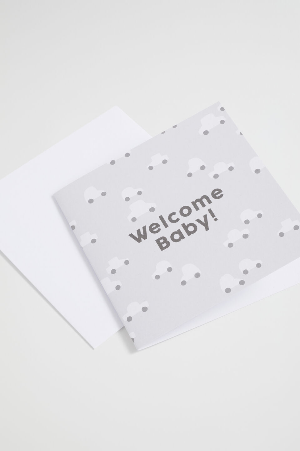 Large Welcome Baby Car Card  Multi