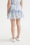 Cutwork Floral Skirt  Baby Blue  hi-res