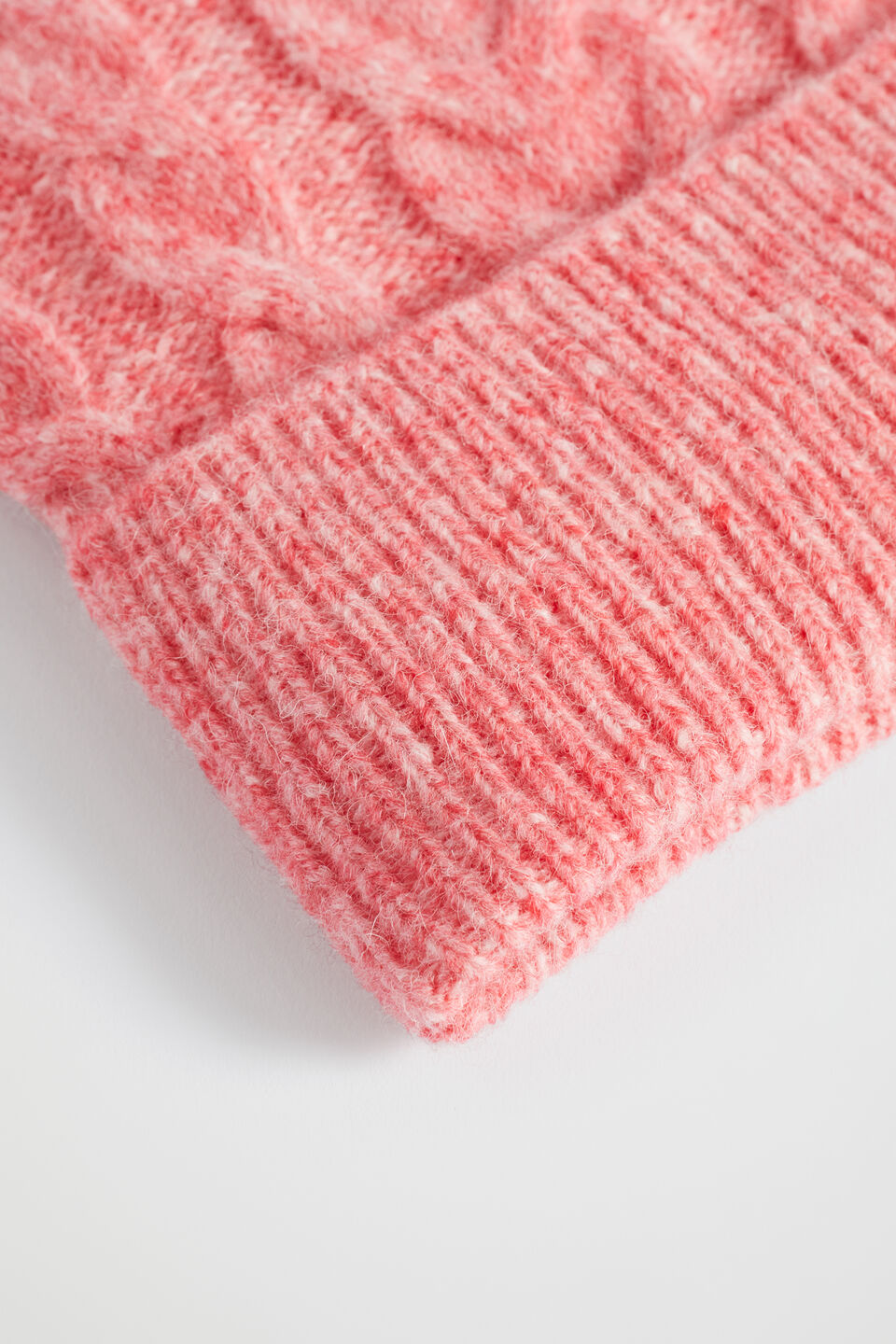 Cable Knit Beanie  Primrose Marle