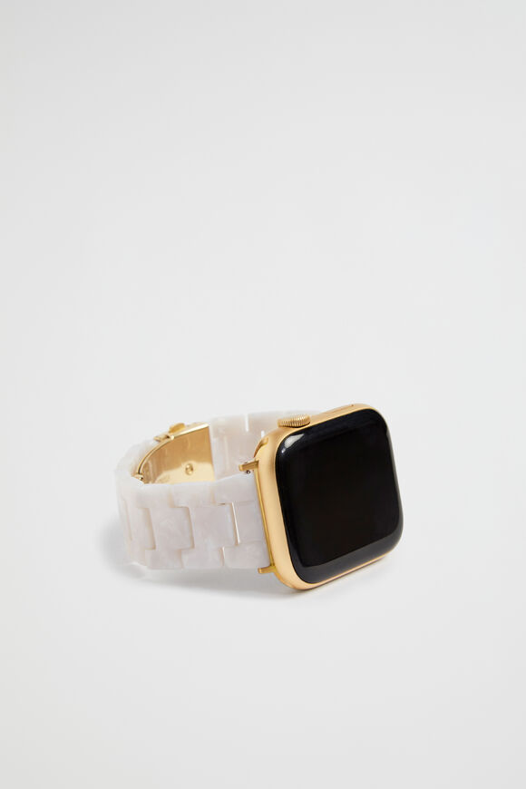 Resin Smart Watch Band  Ivory  hi-res