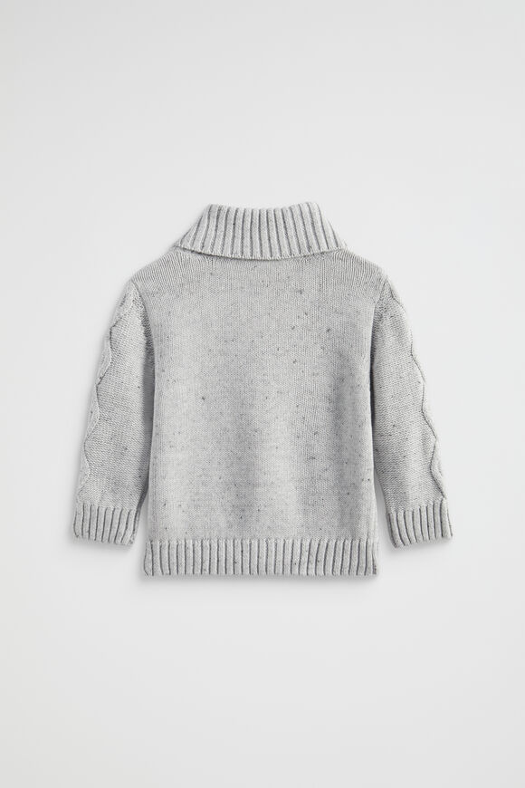 Cable Cardigan  Cloudy Marle  hi-res
