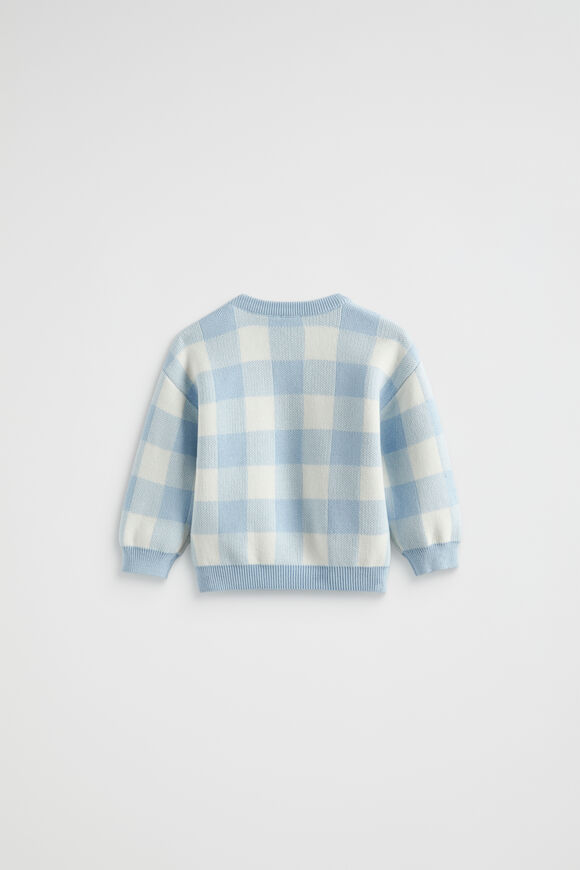 Bunny Knit Sweater  Powder Blue  hi-res