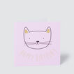 Happy Birthday Cat Card    hi-res
