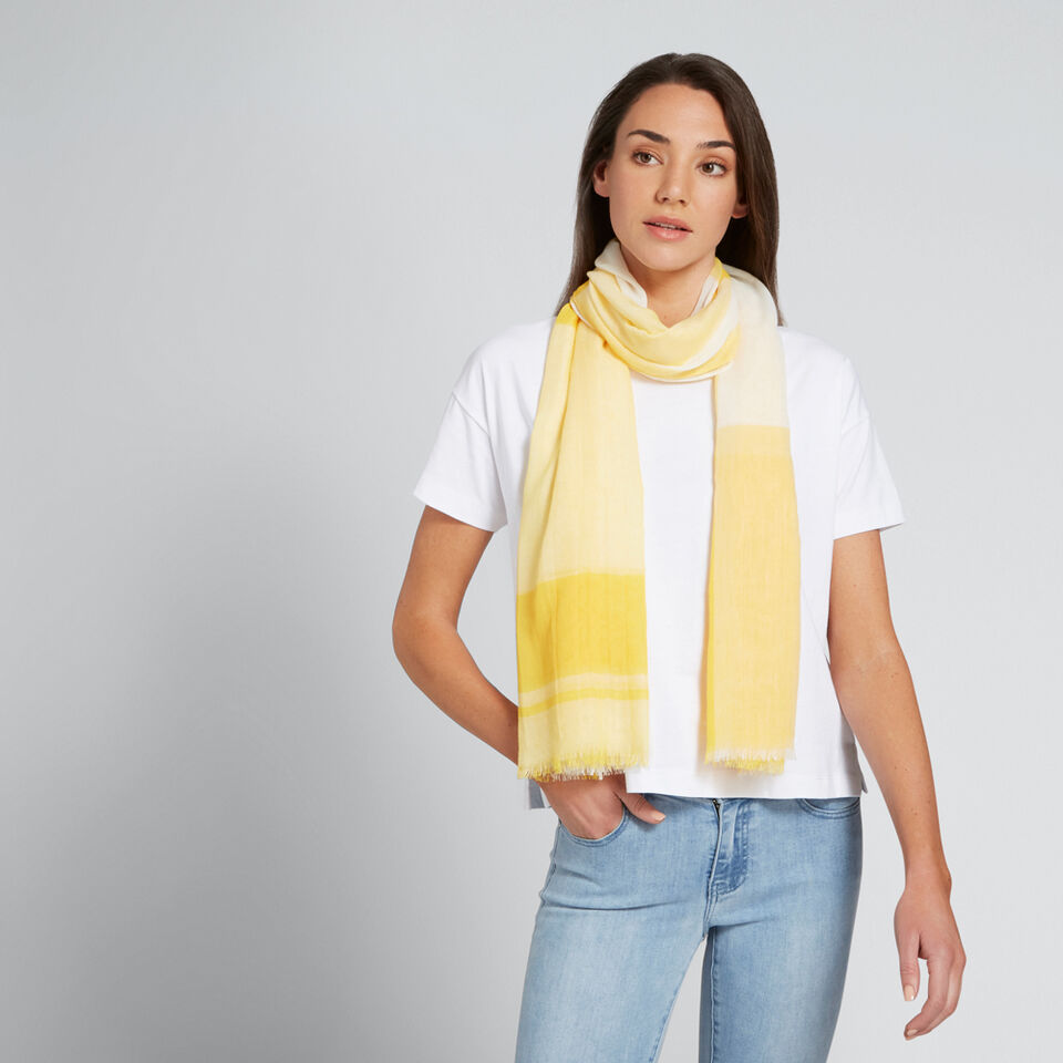 Gradient Check Scarf  