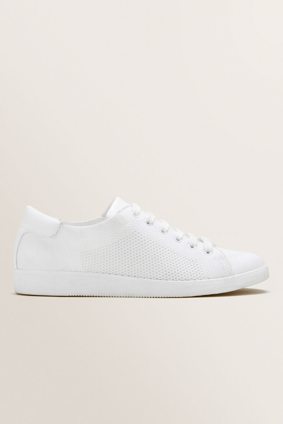 Sarah Knit Sneaker  White