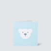 Small Blue Bear Card    hi-res