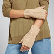 Cable Fingerless Gloves    hi-res