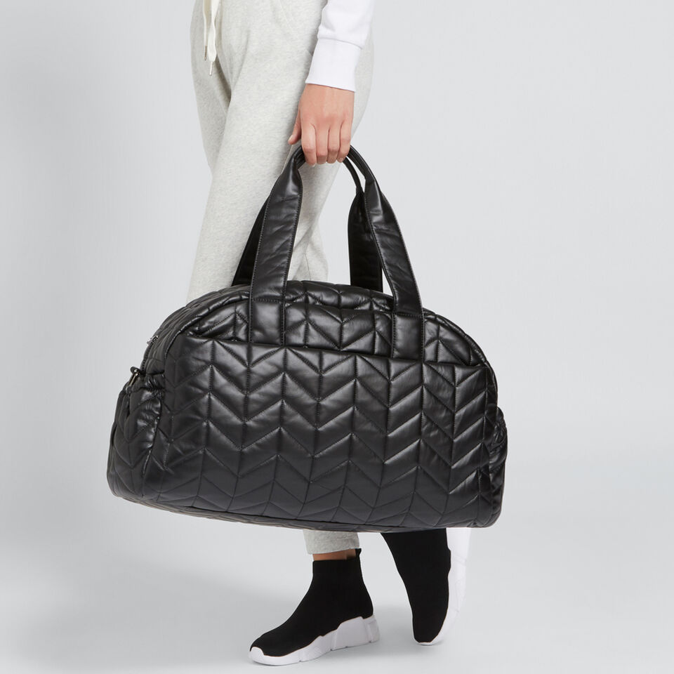 Quilted Gym Bag  