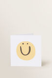 Small Smile Face Card    hi-res