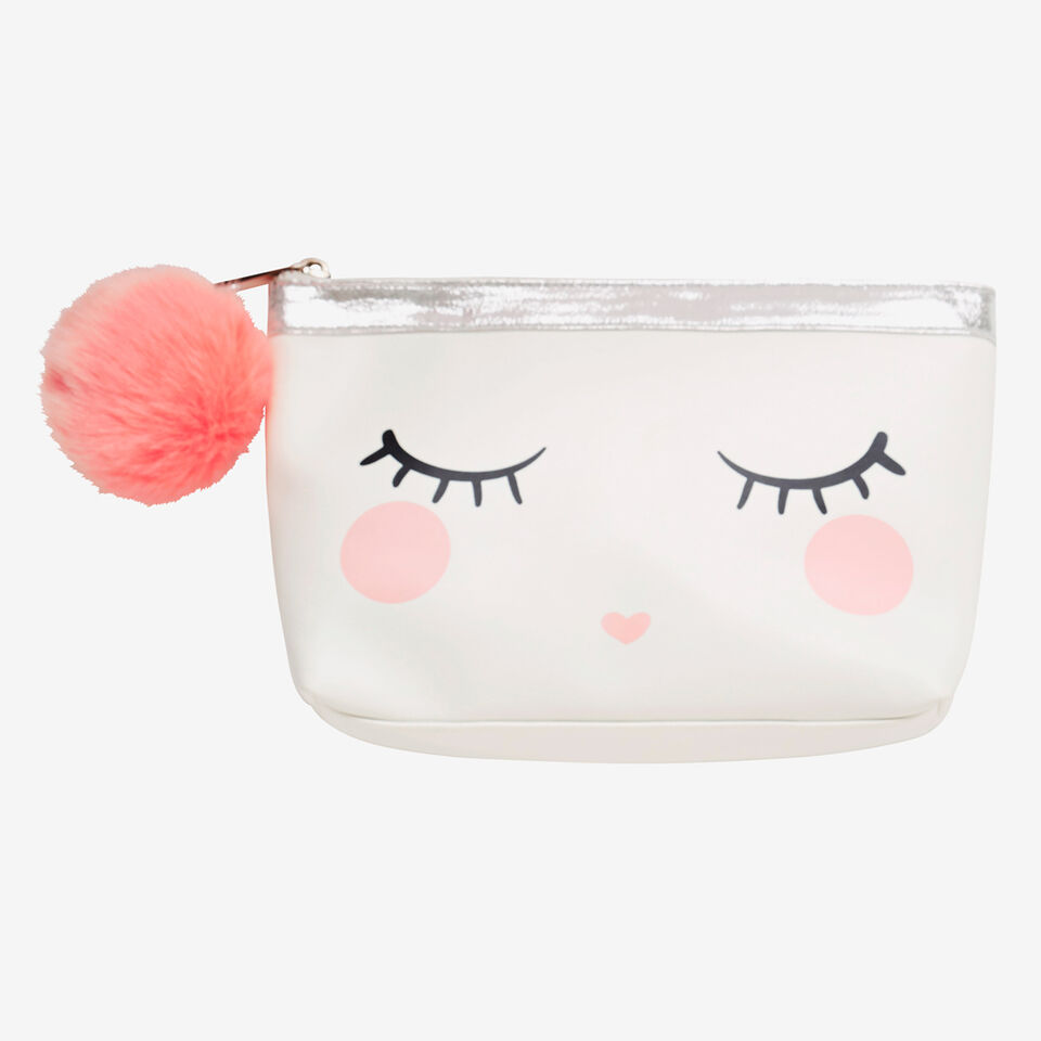 Doll Face Cosmetic Case  