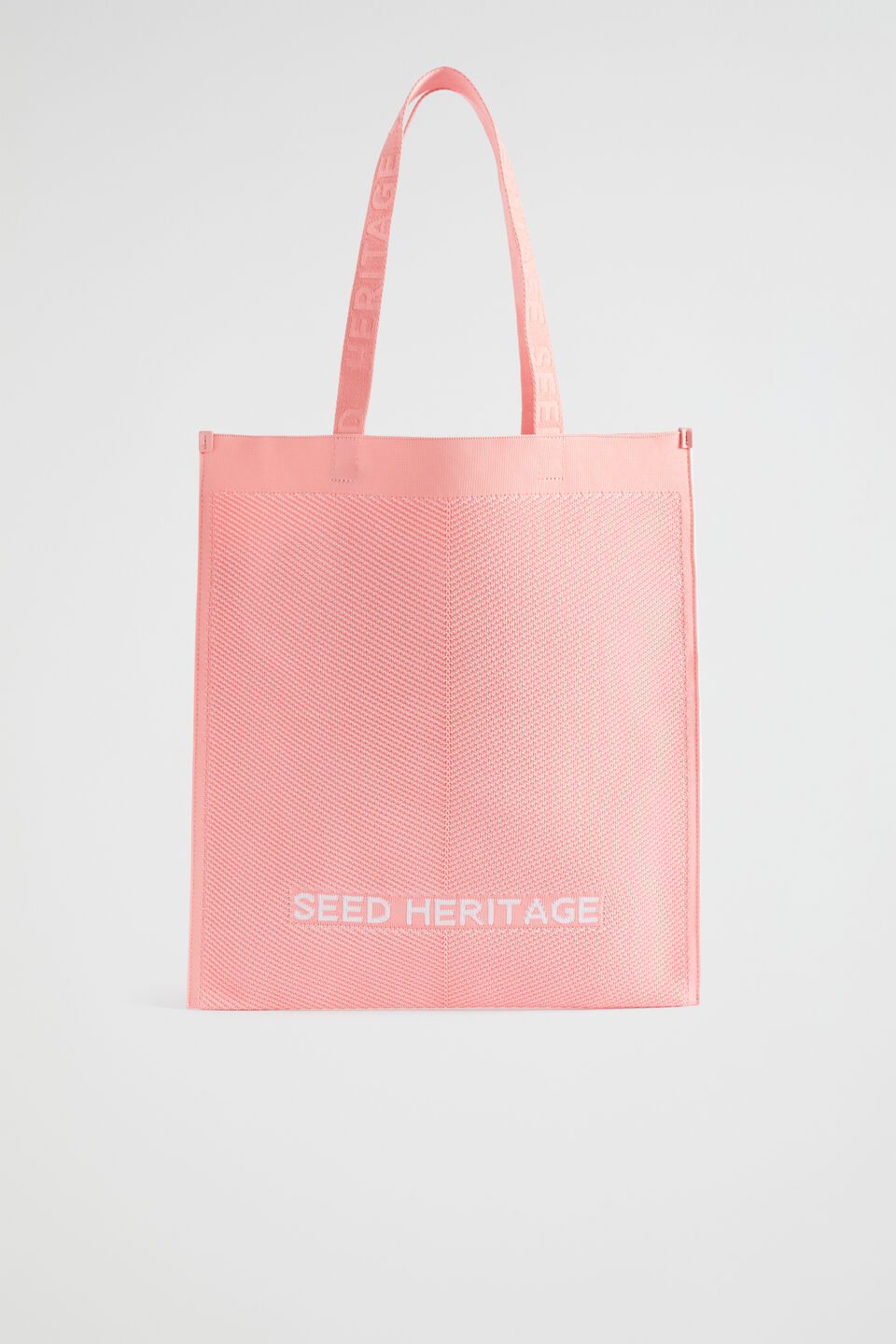 Knitted Logo Tote Seed Heritage NZ