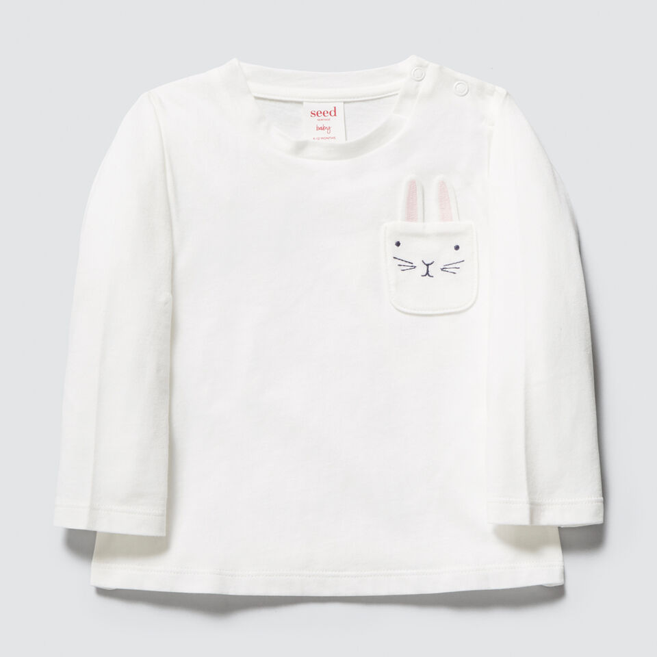 Bunny Pocket Tee  