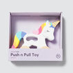 Unicorn Push N Pull Toy    hi-res